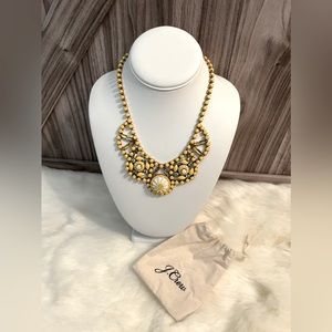 J. Crew Beaded Statement Necklace